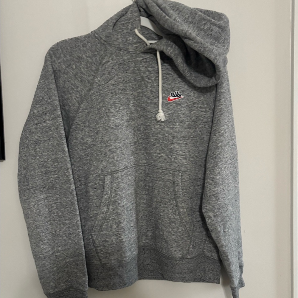 Nike Heather Gray Pullover Hoodie